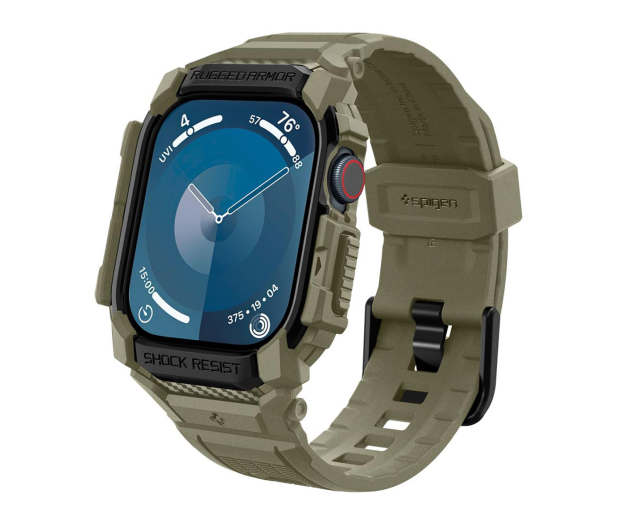 Spigen Rugged Armor ”Pro” Apple Watch 10 (46 Mm) Vintage Khaki - 1346651 - zdjęcie